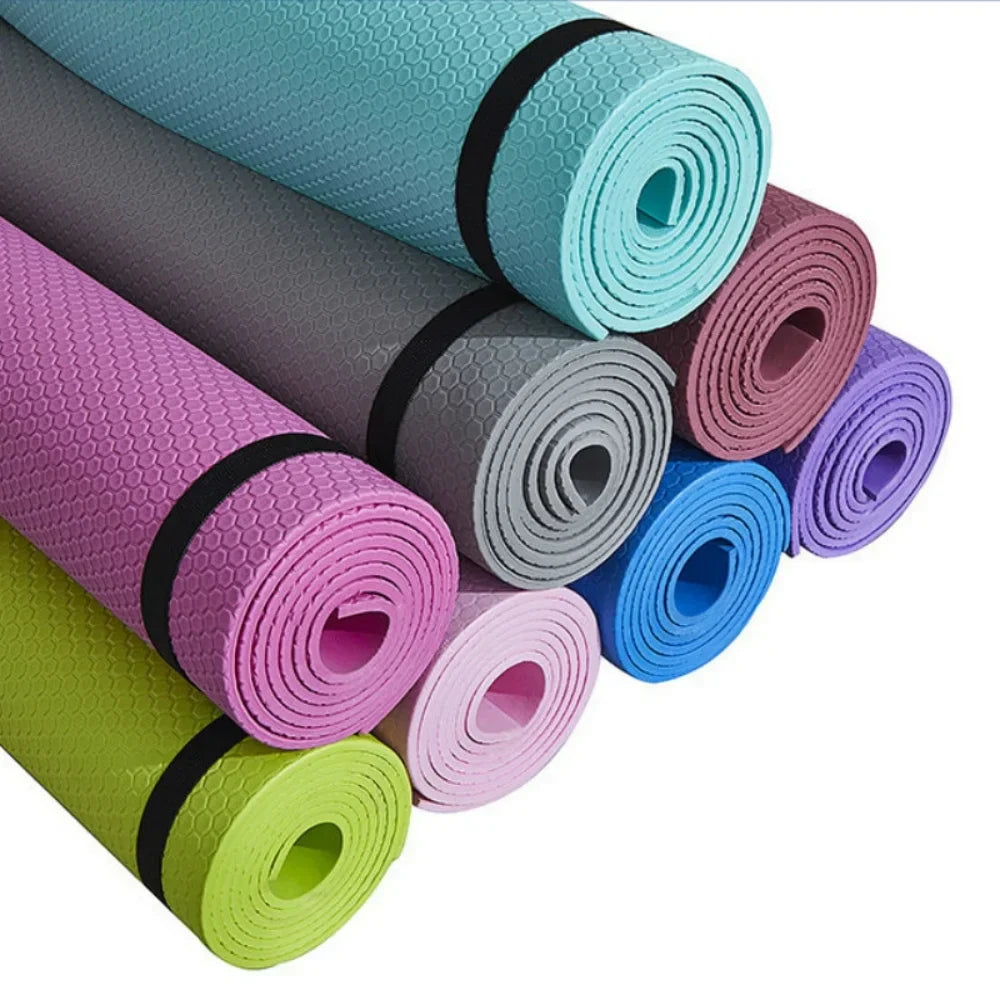 Thick Anti-Skid Fitness Mat for Pilates and Exercise