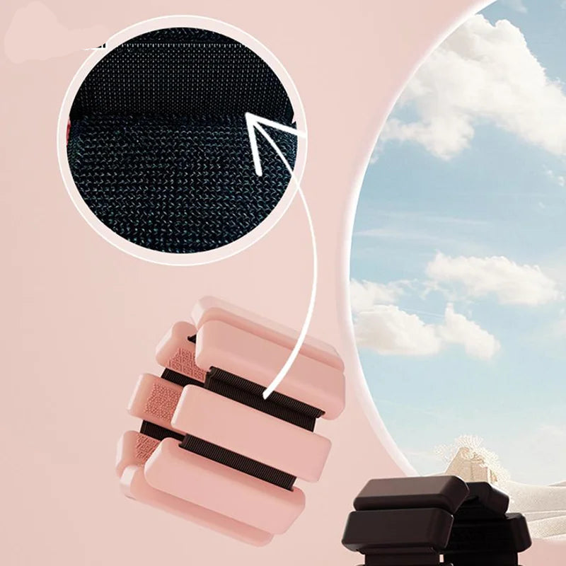 Adjustable 450g Wrist Weights for Pilates & Fitness Workouts