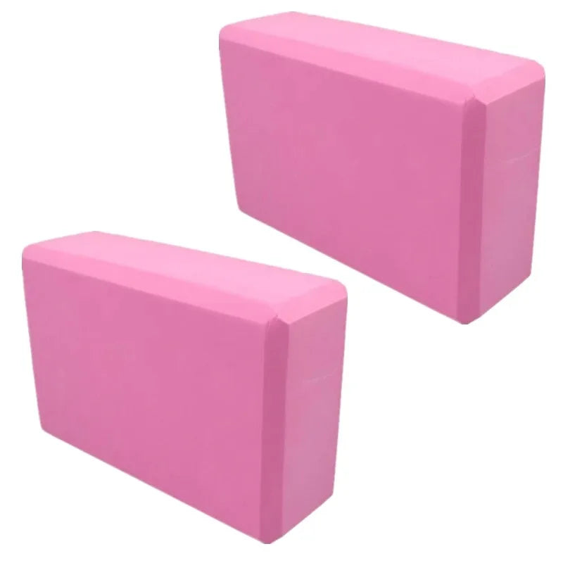 Colored EVA Yoga Block Set 2PCS