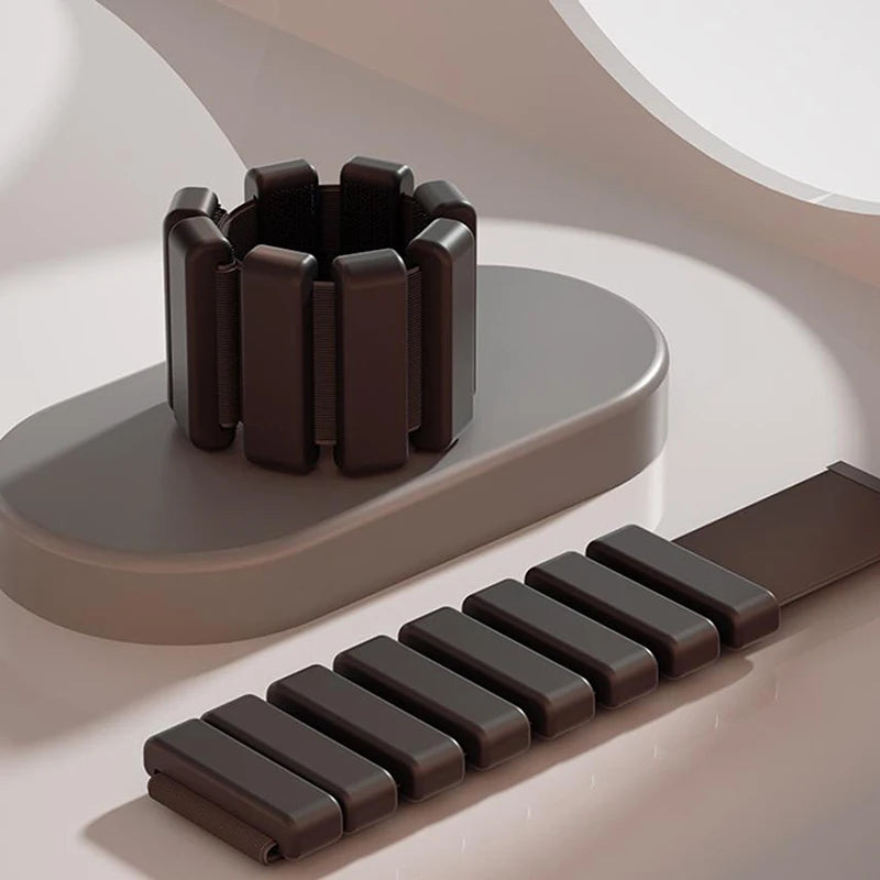 Adjustable 450g Wrist Weights for Pilates & Fitness Workouts