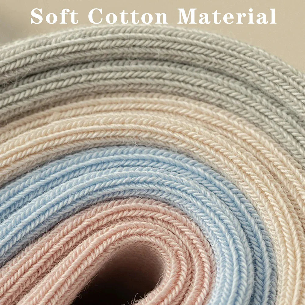 3 Pairs of Anti-Slip Cotton Pilates Socks for Women