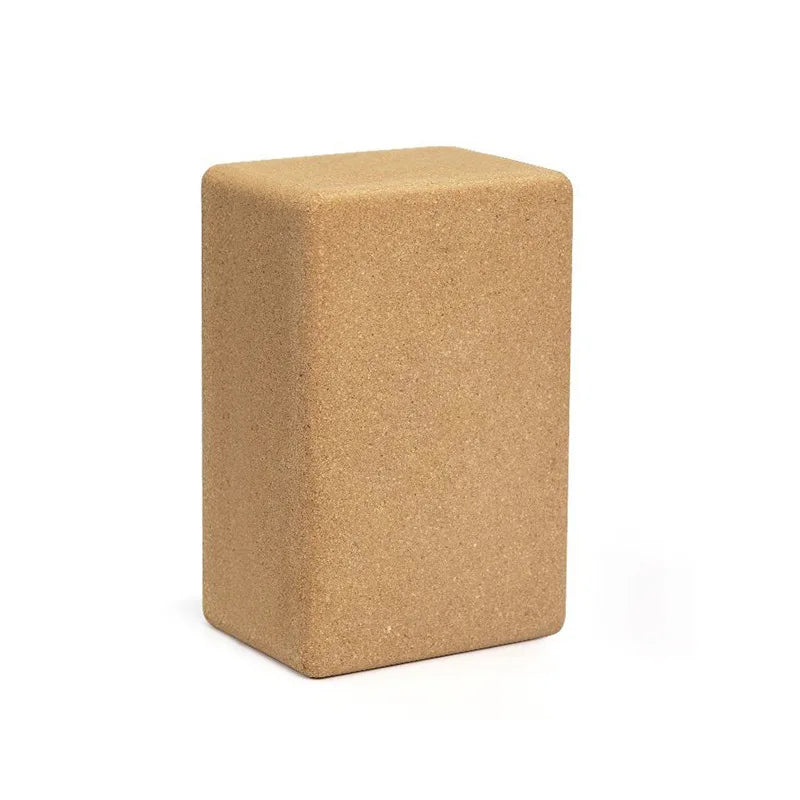 High-Density Cork Yoga Bricks – Non-Slip Blocks for Pilates