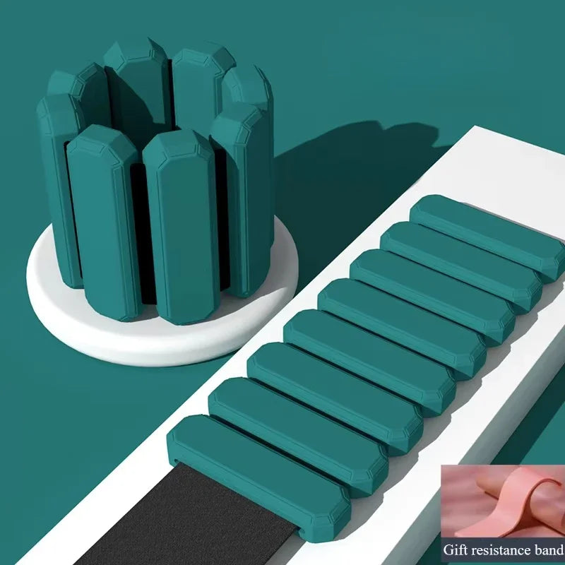 Adjustable Pilates Wrist and Ankle Weights for Enhanced Workouts