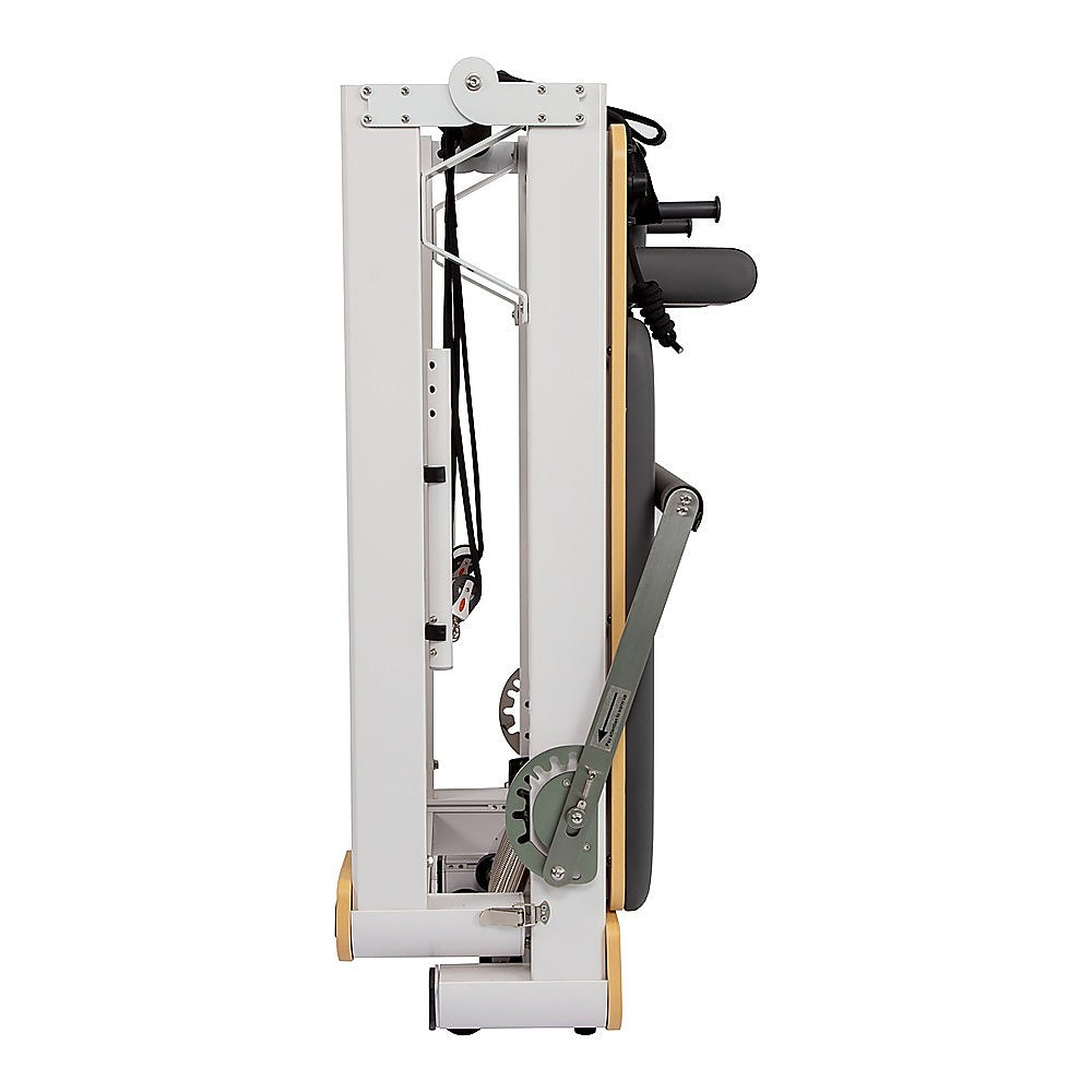 Folding Pilates Reformer Machine – Home Workout Bed for Full Body Fitness Training