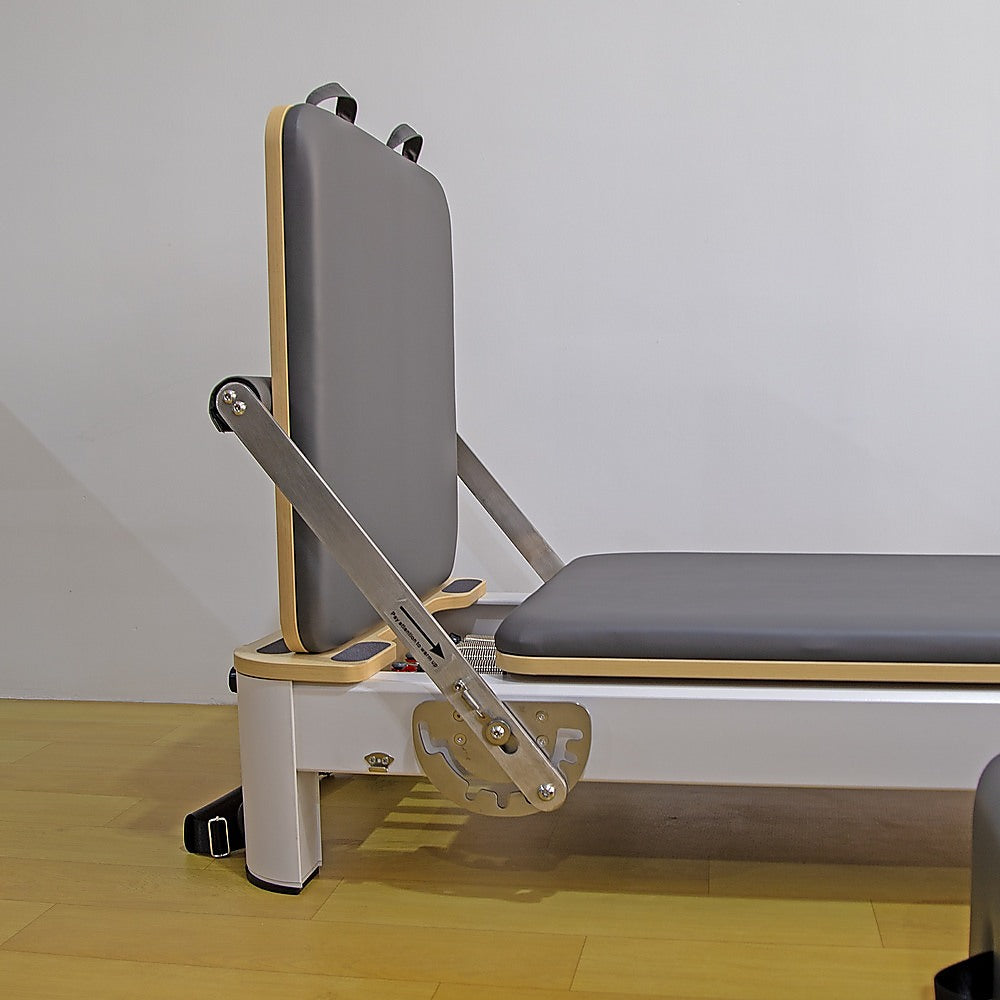 Folding Pilates Reformer Machine – Home Workout Bed for Full Body Fitness Training